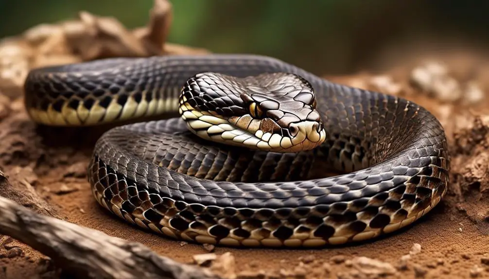rare and venomous spanish snake