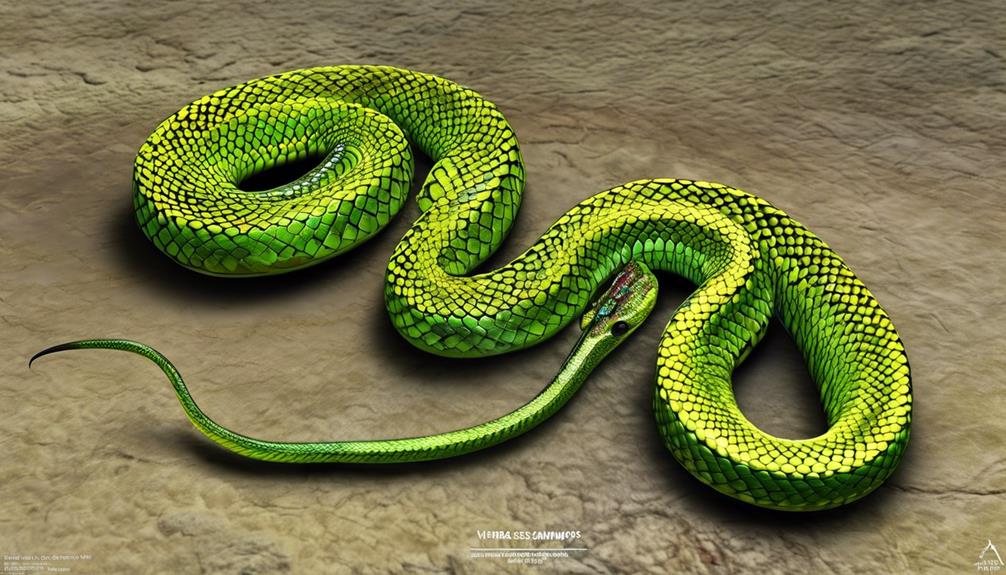 rare venomous asian snake