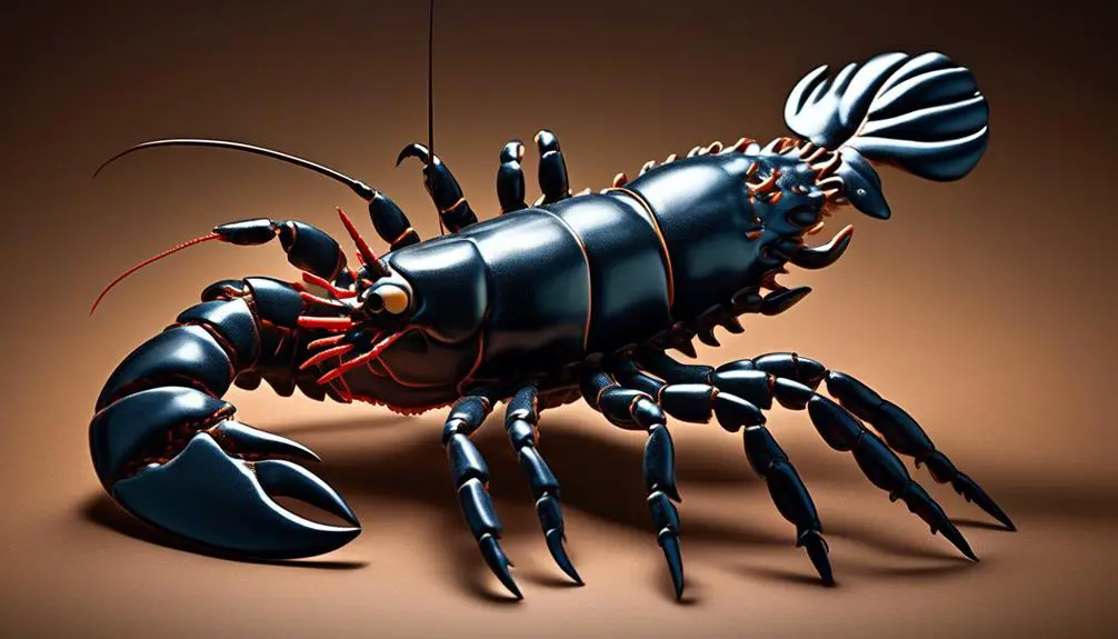 red crustaceans with large claws