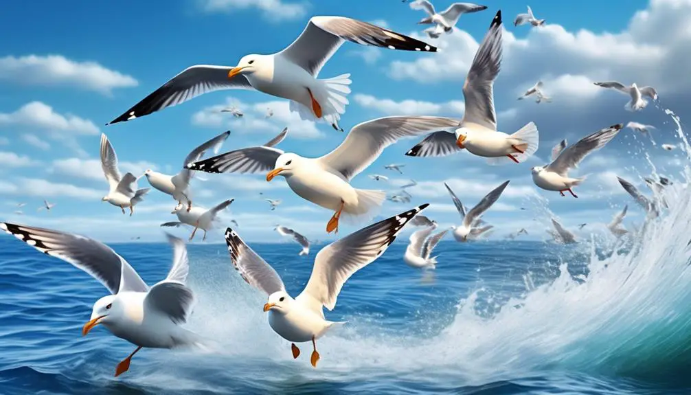 seagull flock dynamics explained