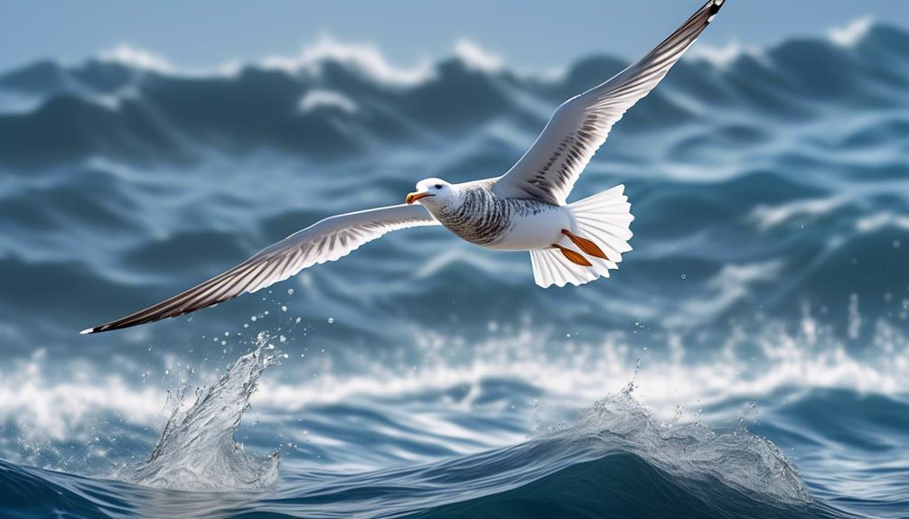 seagulls water loving abilities