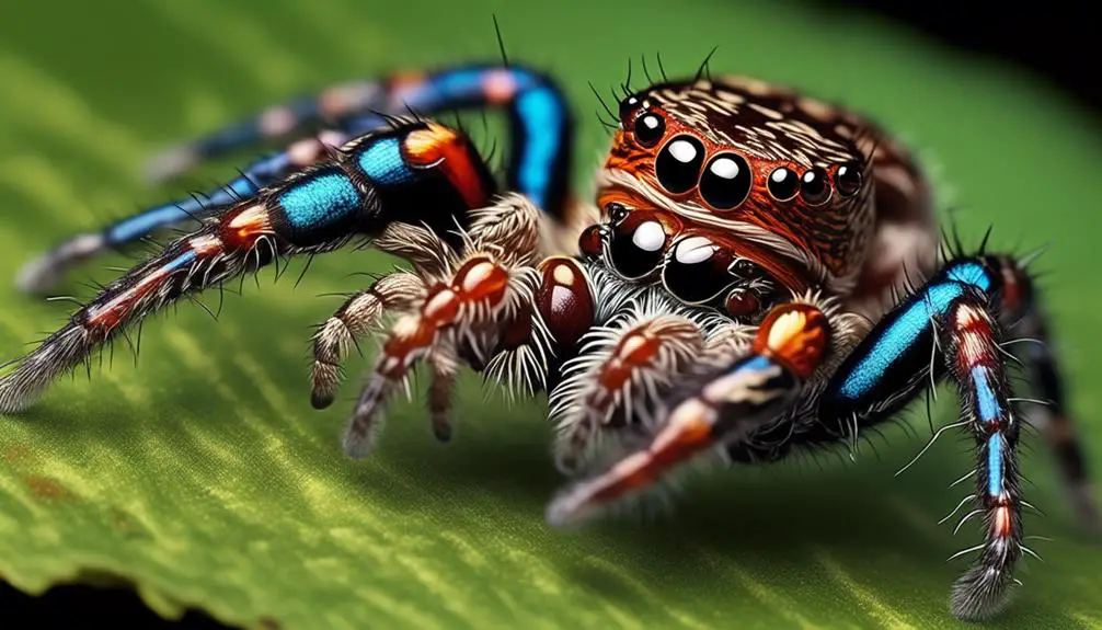 small agile arachnid predator