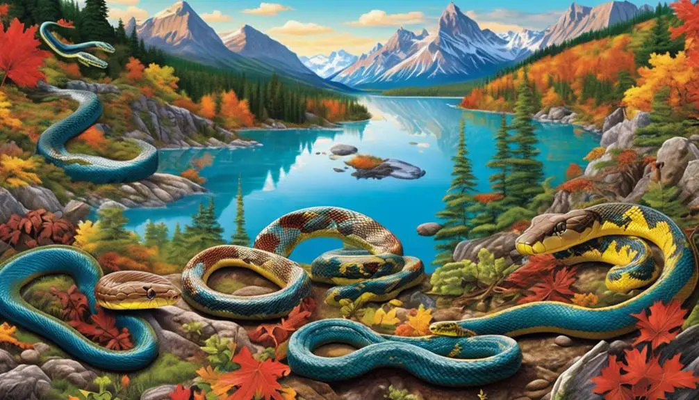 snake species in canada