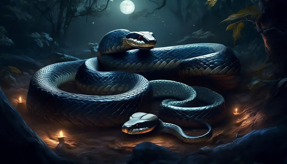 snake species that are nocturnal