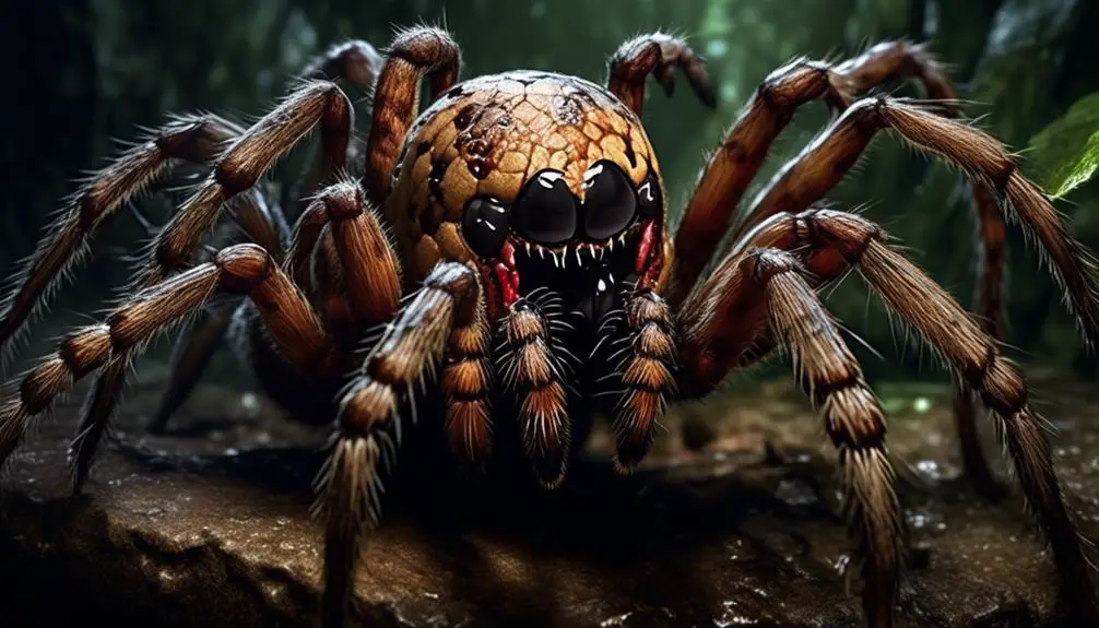 the venomous brazilian wandering spider