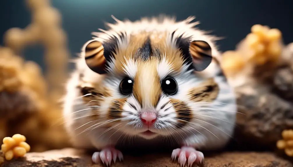 tiny hamster with big personality