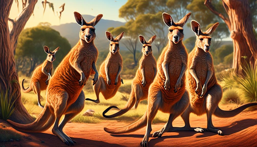 understanding kangaroo behavior patterns