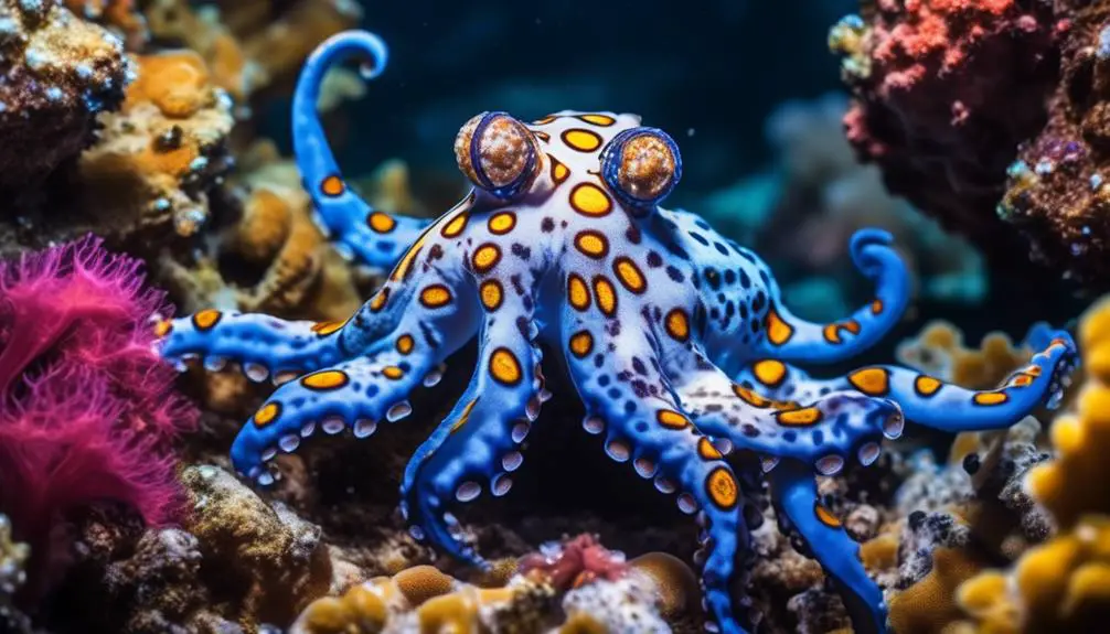 venomous blue ringed octopus