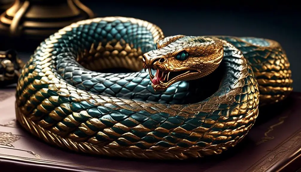 venomous snake from ottoman