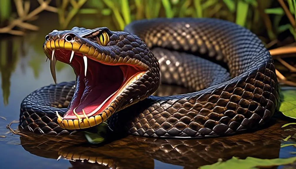 venomous snake in america