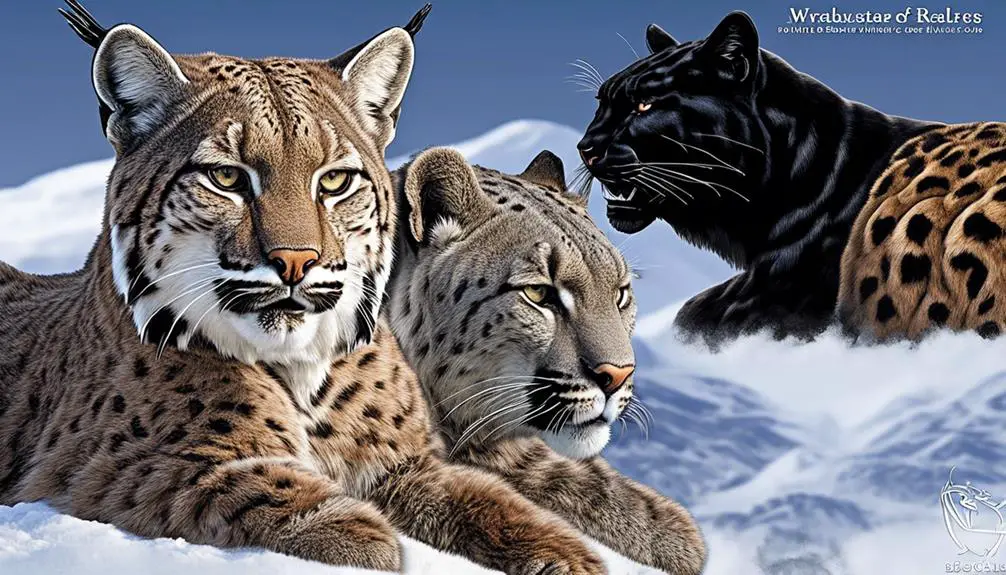 wild feline comparisons bobcat vs panther