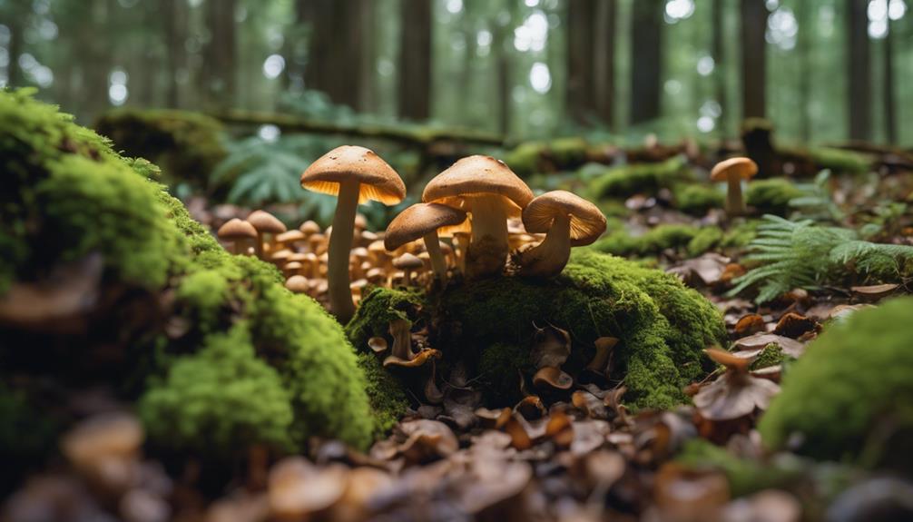 foraged wild mushrooms delicacy