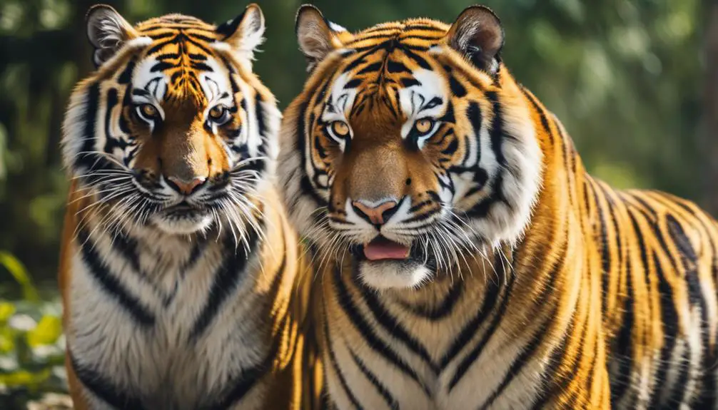 tiger comparison siberian vs bengal