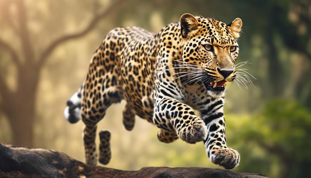 leopard s agile hunting skills