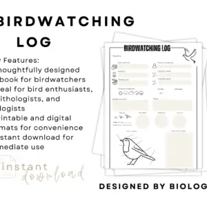 birdwatching log