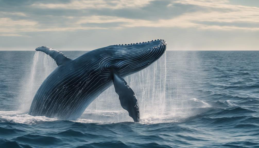 giant ocean dwelling mammal