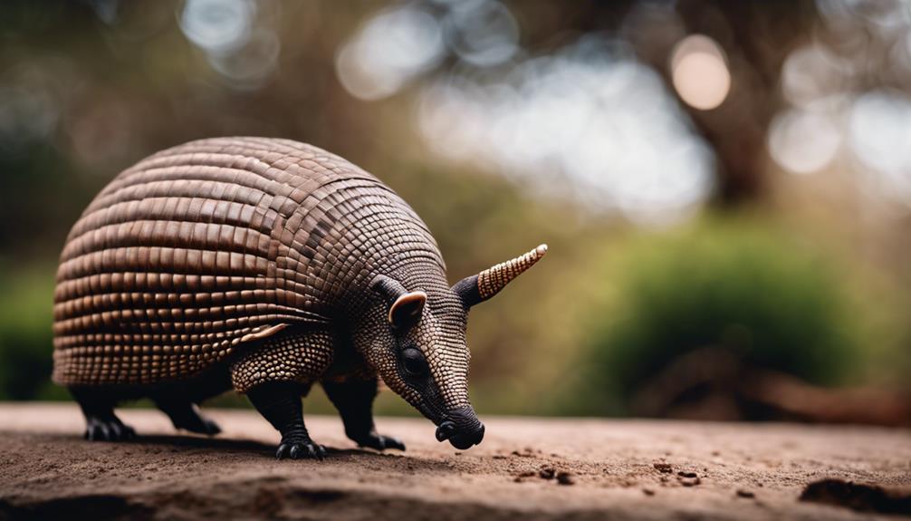 identifying armadillo poop characteristics