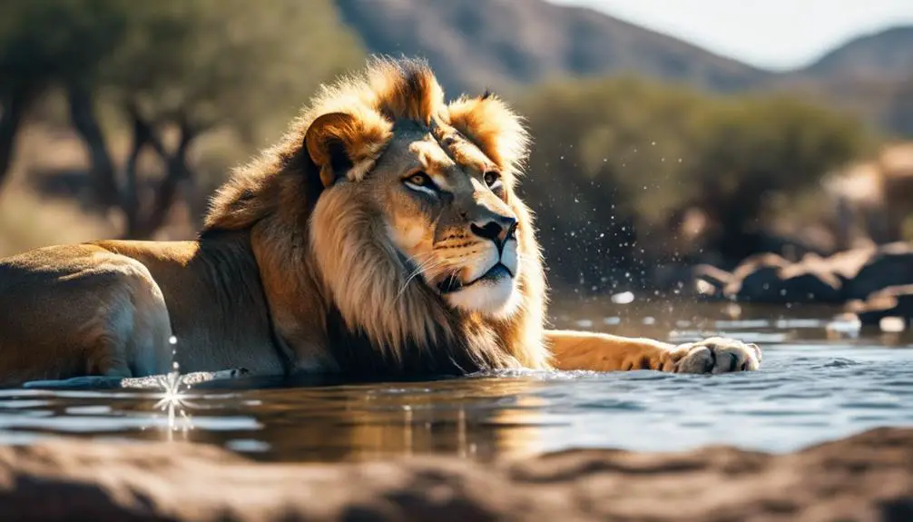 lions environmental adaptations explained