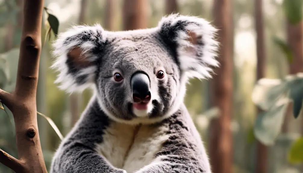 adorable marsupial from australia