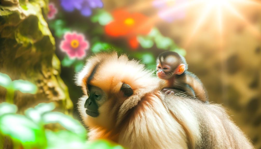 newborn monkey brings hope