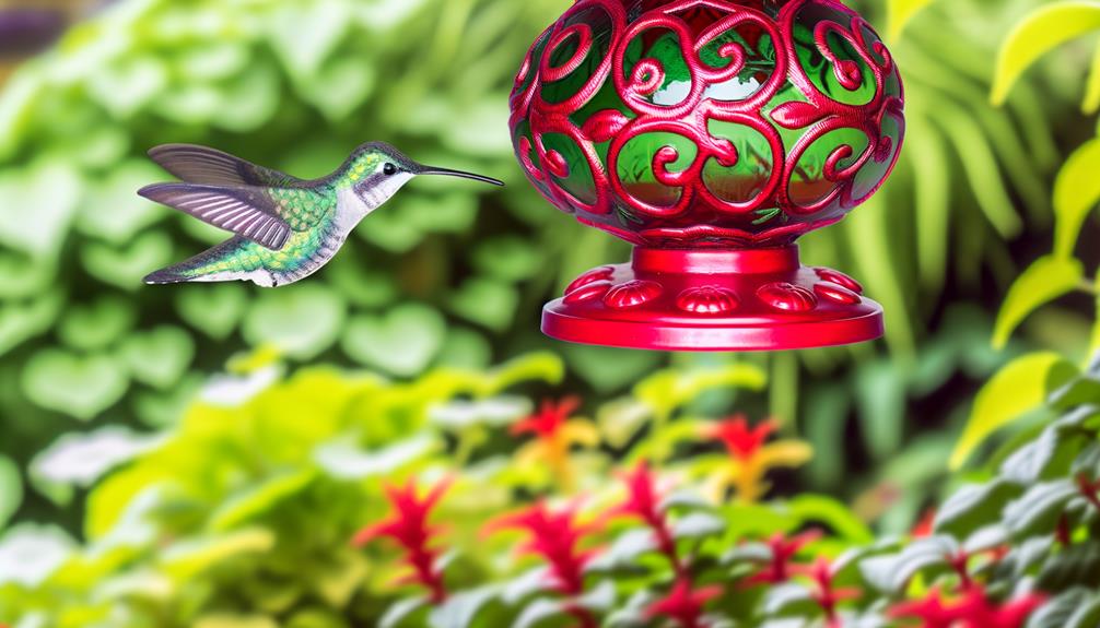 attracting hummingbirds to yard