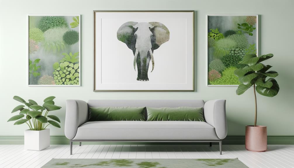 elephant art for homes