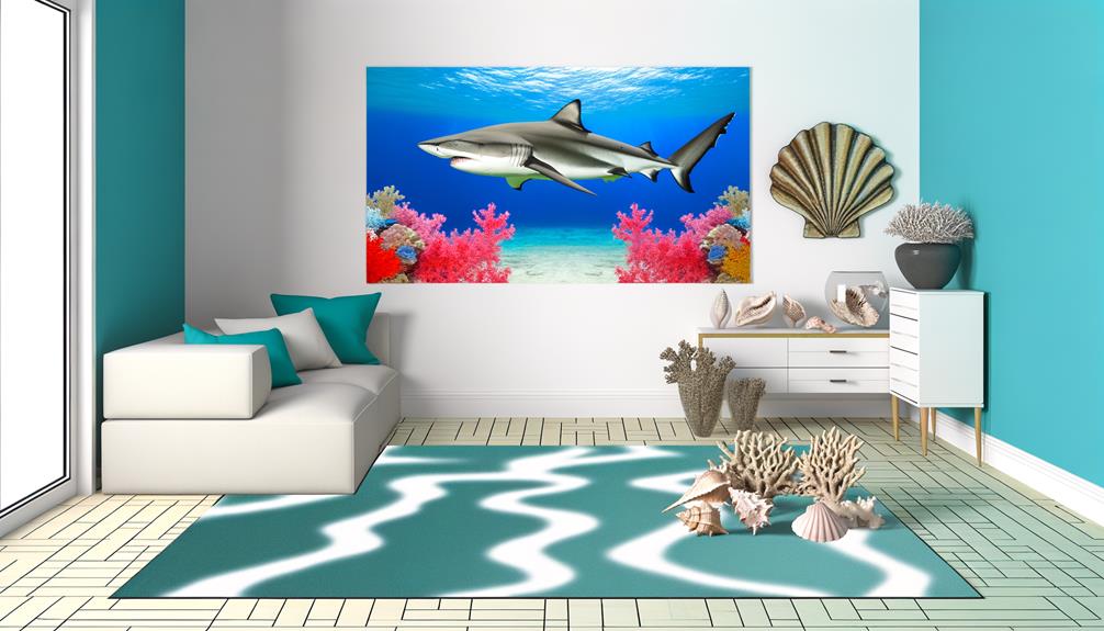 shark art for homes