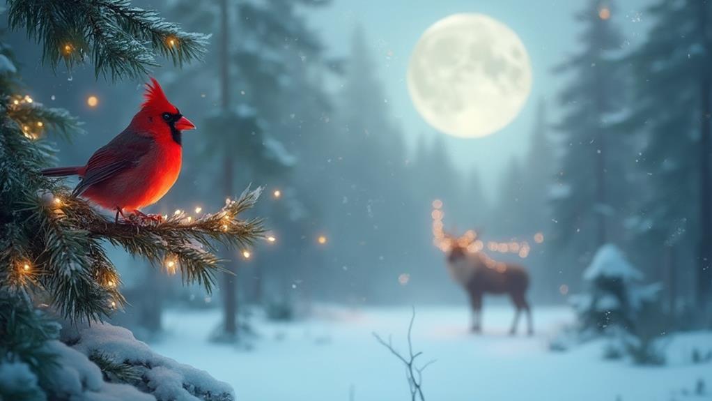 15 Enchanting Wildlife Christmas Cards That'll Make Nature Lovers Swoon 8 enchanting wildlife christmas cards