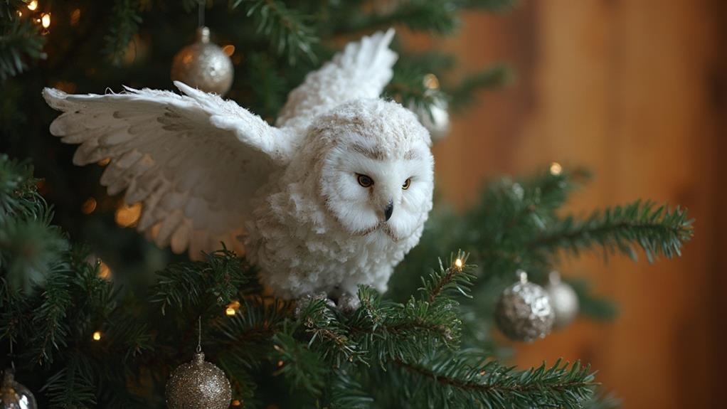 15 Enchanting Owl Christmas Tree Toppers and decor to Crown Your Festive Fir 5 owl themed christmas tree toppers