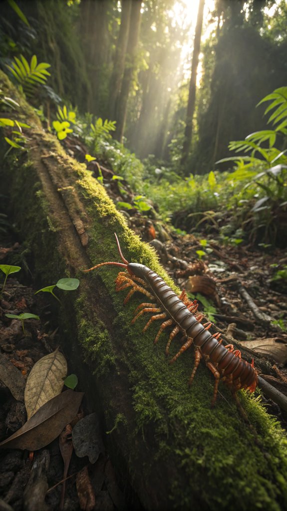Giant Centipede Habitat 3 indigenous habitat for species