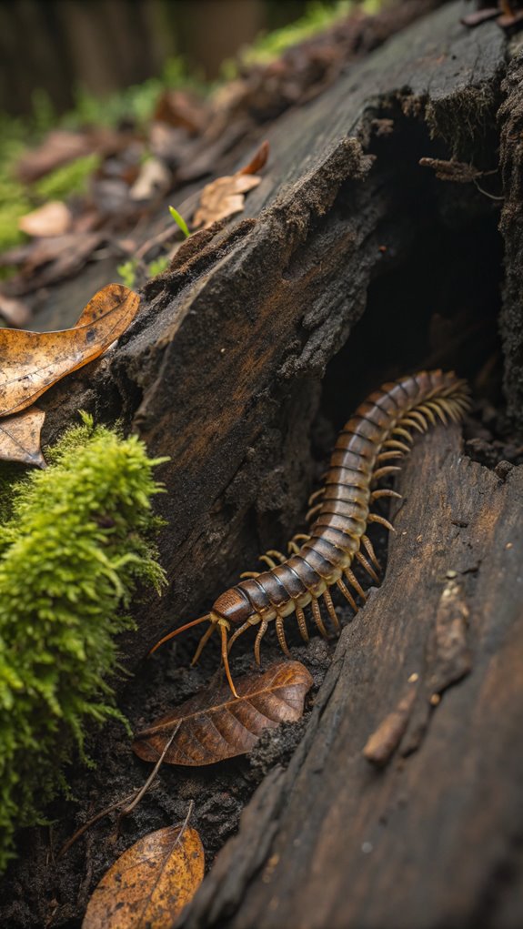 Giant Centipede Habitat 5 specific environmental living conditions