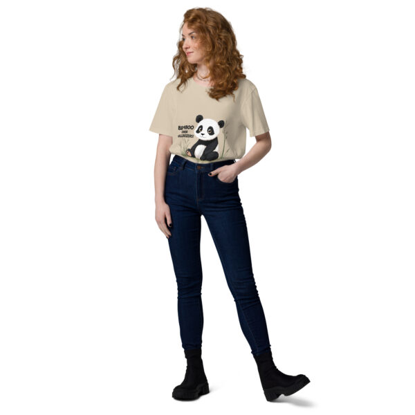 Bamboo Over Bulldozers: Protect Giant Pandas Panda tee shirt cute - Image 3