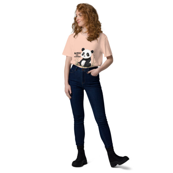 Bamboo Over Bulldozers: Protect Giant Pandas Panda tee shirt cute - Image 4