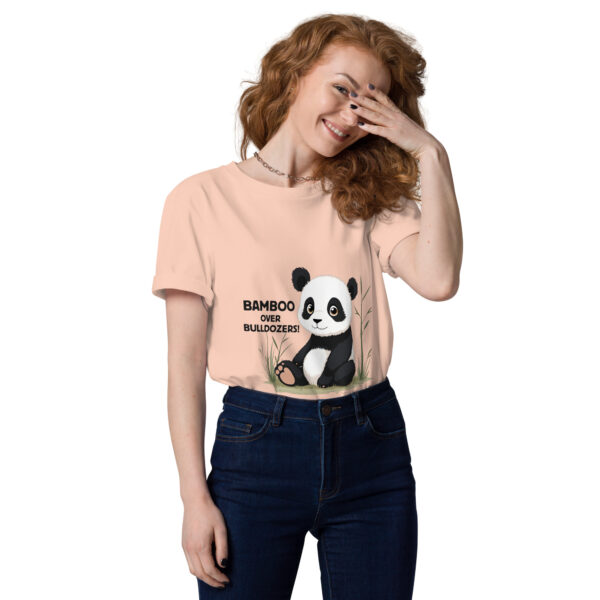 Bamboo Over Bulldozers: Protect Giant Pandas Panda tee shirt cute