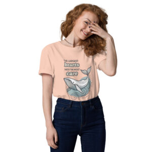 Save The Whales Scientific whale illustration tee