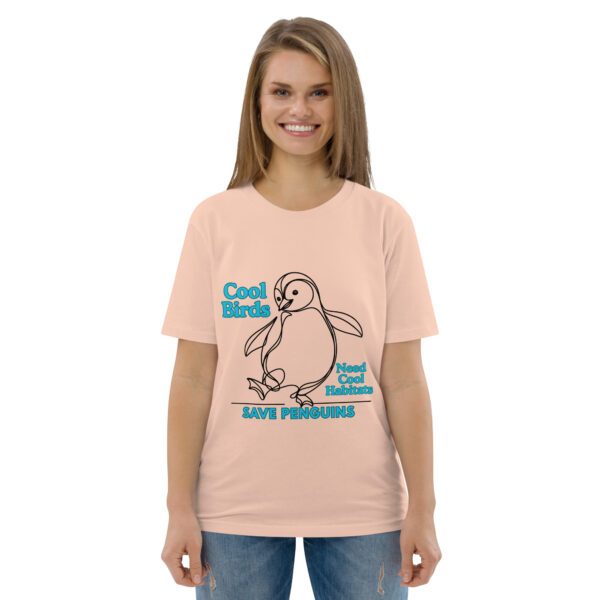 Protect Penguins T-Shirt: Eco-Friendly Climate Action Apparel Antarctic penguin biologist shirt - Image 4