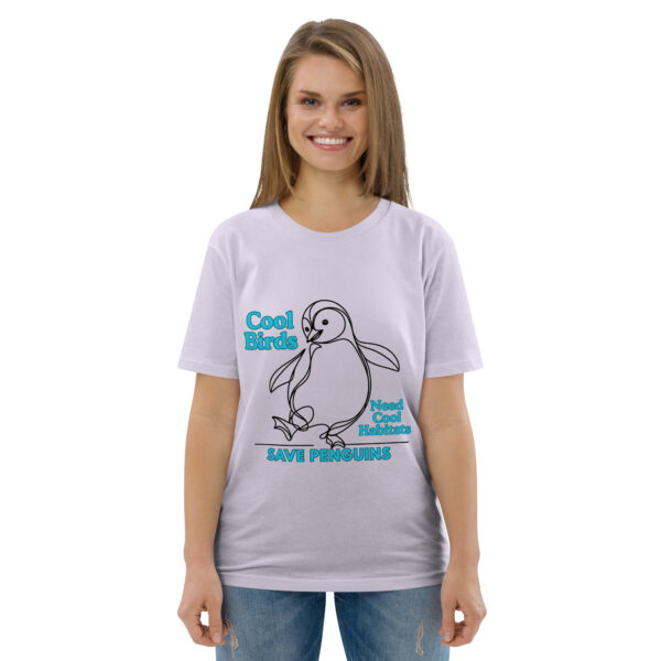 Protect Penguins T-Shirt: Eco-Friendly Climate Action Apparel Antarctic penguin biologist shirt - Image 7