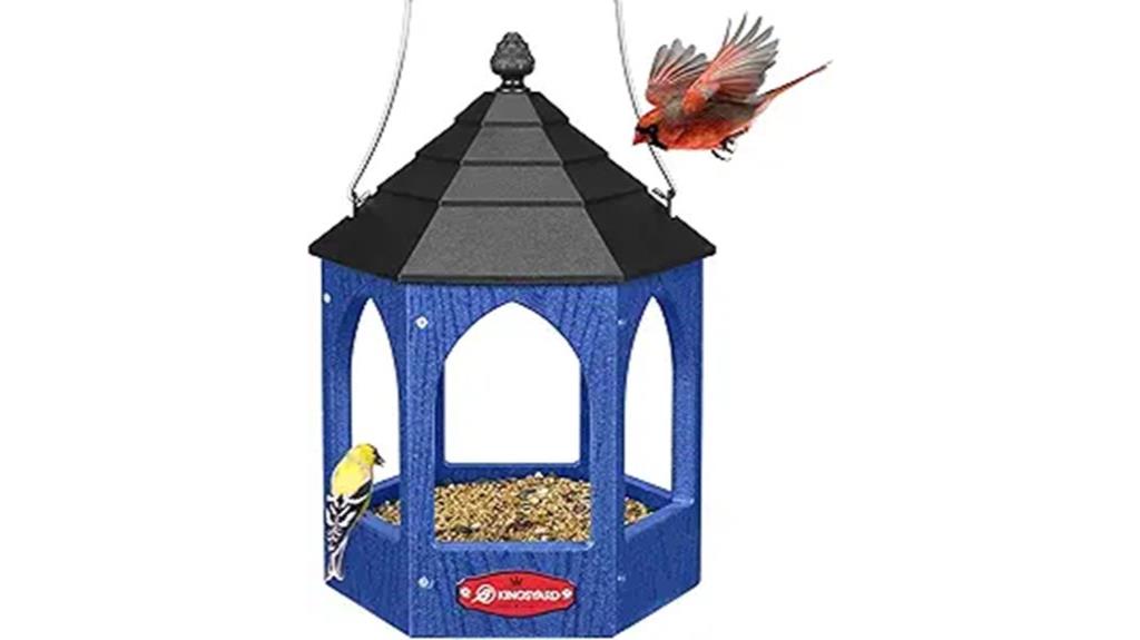 5 Best Low Hanging Bird Feeders to Attract Feathered Friends to Your Yard 4 hanging outdoor bird feeder