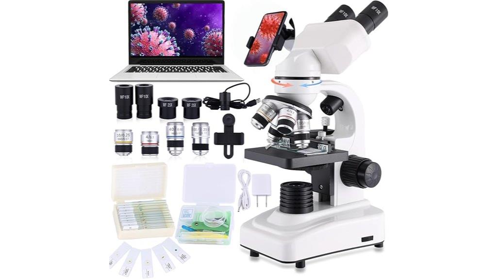 3 Best Biological Microscopes for Adults - Expert Reviews and Recommendations 5 high power professional microscope