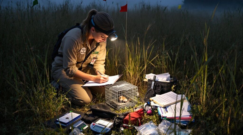 conducting a mammal survey