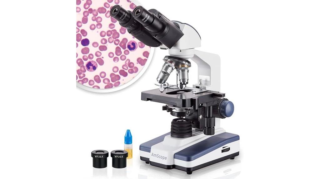 5 Best AmScope Microscopes of 2025 - Biotech 3 binocular compound microscope model