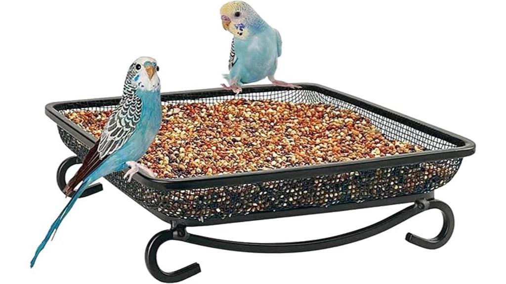 5 Best Ground Bird Feeders to Attract Your Feathered Friends 7 ground bird feeding tray