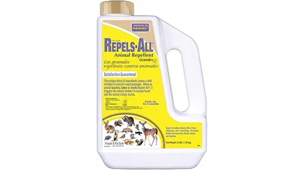 10 Best Insect Repellents for Wildlife Research 2 animal repellent granules available