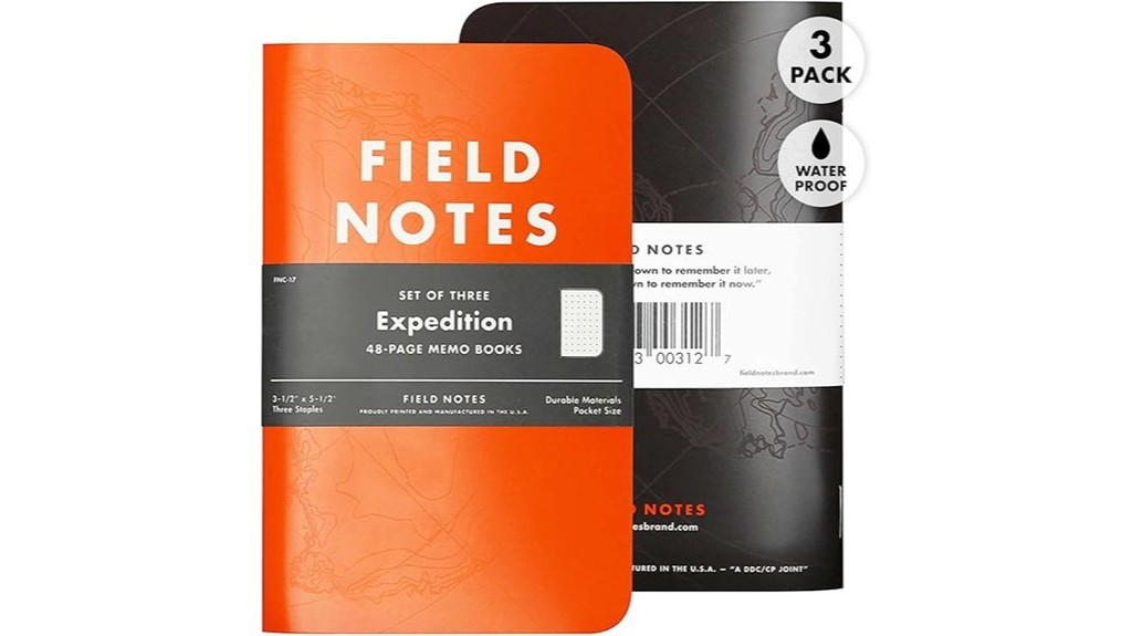 10 Best Waterproof Notebooks for Fieldwork 5 field notes for expeditions