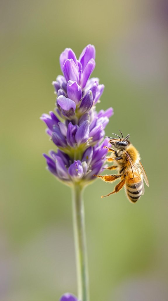 Bee Pollination Process 3 bee attracting floral adaptations