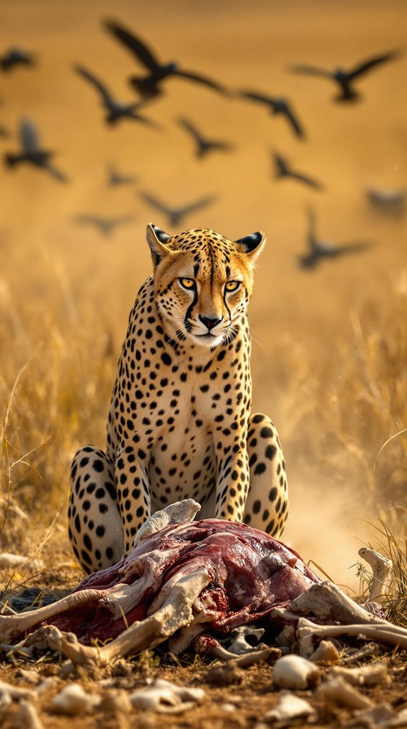 Cheetah Hunting Behavior 7 cheetah kill defense strategies