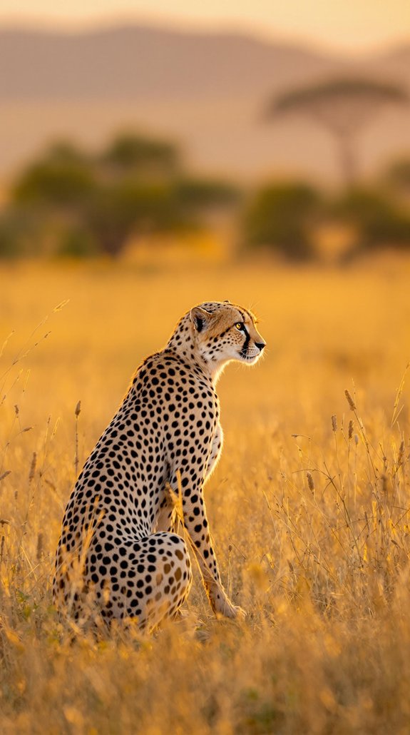 Cheetah Hunting Behavior 3 cheetahs strategic hunting timings