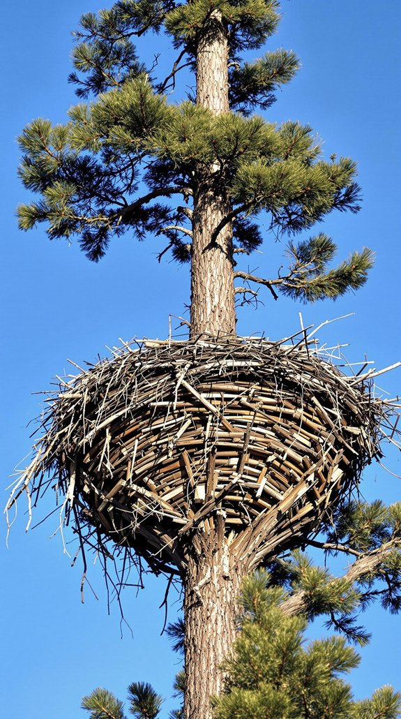 Bald Eagle Nesting Habits 5 eagle nest construction techniques