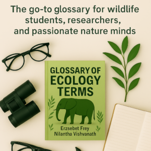 Glossary of Ecology Terms Hardcover Book