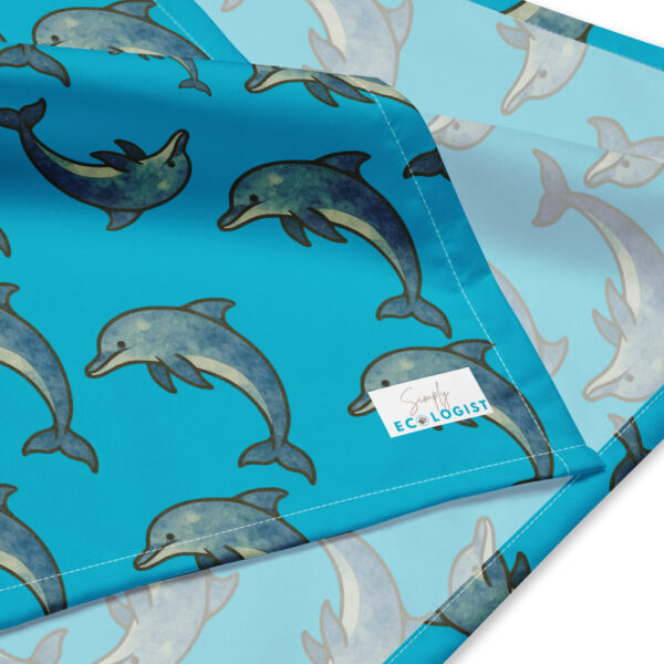 Dolphin Blue Bandana - Image 6